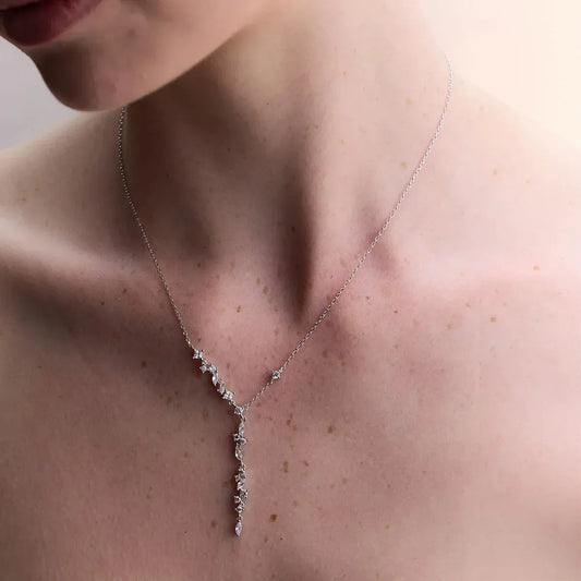 Multi-stone necklace - Reflections collection