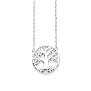 Sterling Silver Evergreen Spirit Tree of Life Necklace