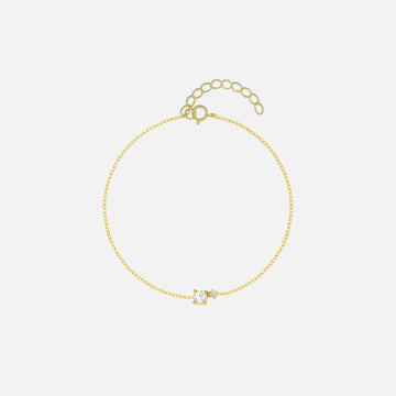 Celestial Charm Geometric Zirconia Bracelet