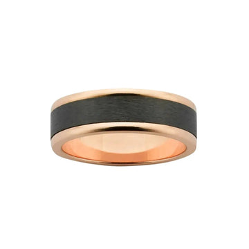Gents Zirconium Wedding Band