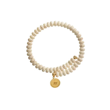 Nikki Lissoni Beaded Gold Plated Bracelet 19cm
