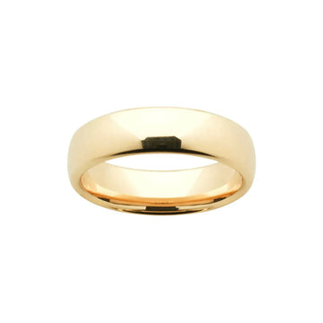 Ladies Yellow Gold Wedding Band