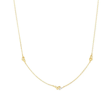 Ania Haie Twisted Wave Chain Necklace