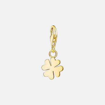 Thomas Sabo Charmista Pendant Cloverleaf Gold Plated
