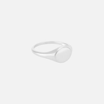 Kirstin Ash Classic Signet Ring Sterling Silver Size P