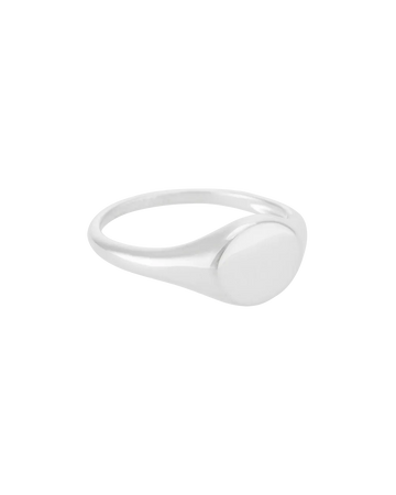Kirstin Ash Classic Signet Ring Sterling Silver Size P