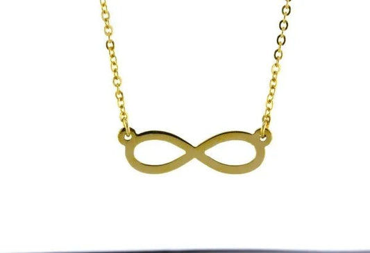 Yellow Gold Infinity Pendant