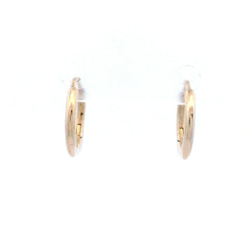 Yellow Gold Hinged Hoops