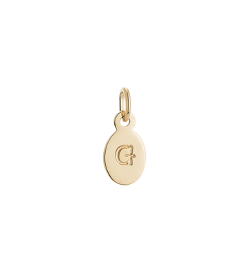 Kirstin Ash 14ct Gold Solid Initial 'G'