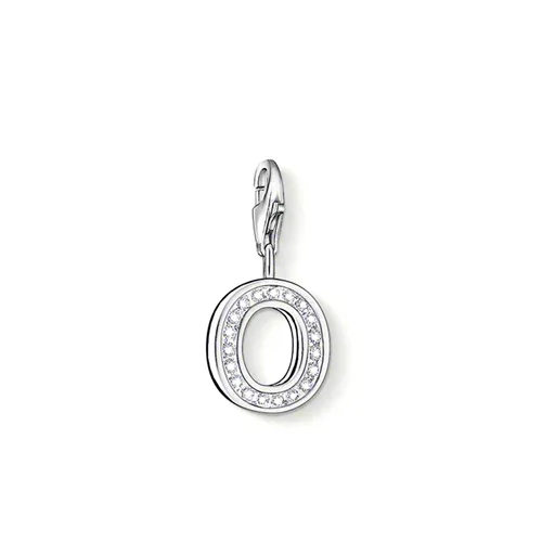 Thomas Sabo Charm Club Cubic Zirconia Letter 'O' Charm