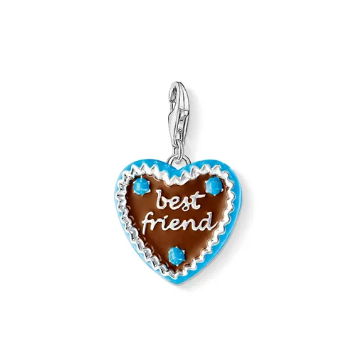 Thomas Sabo Charm Club Ginger Bread 'Friend' Heart