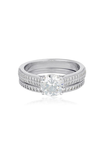 PRINCESS RING SILVER SET