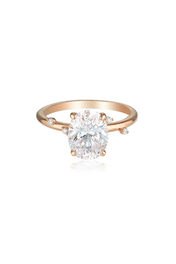 Georgini Aurora Southern Lights Rose Gold Size 9