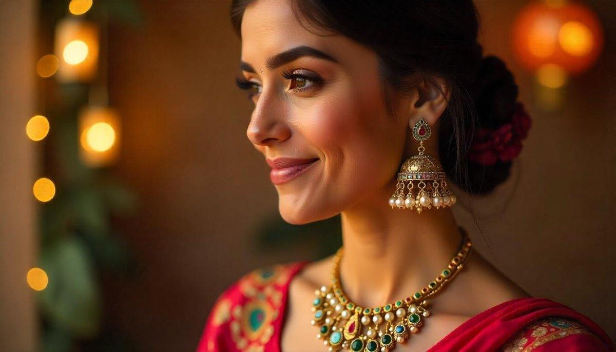 How to Style Elegant Jhumka Earrings for Festivals - Begum