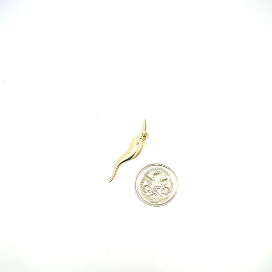 9 Carat Yellow Gold Horn of Plenty Pendant 0.8g