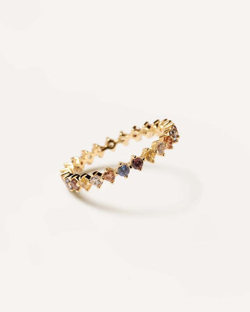 Pdpaola Five Sage Gold Ring