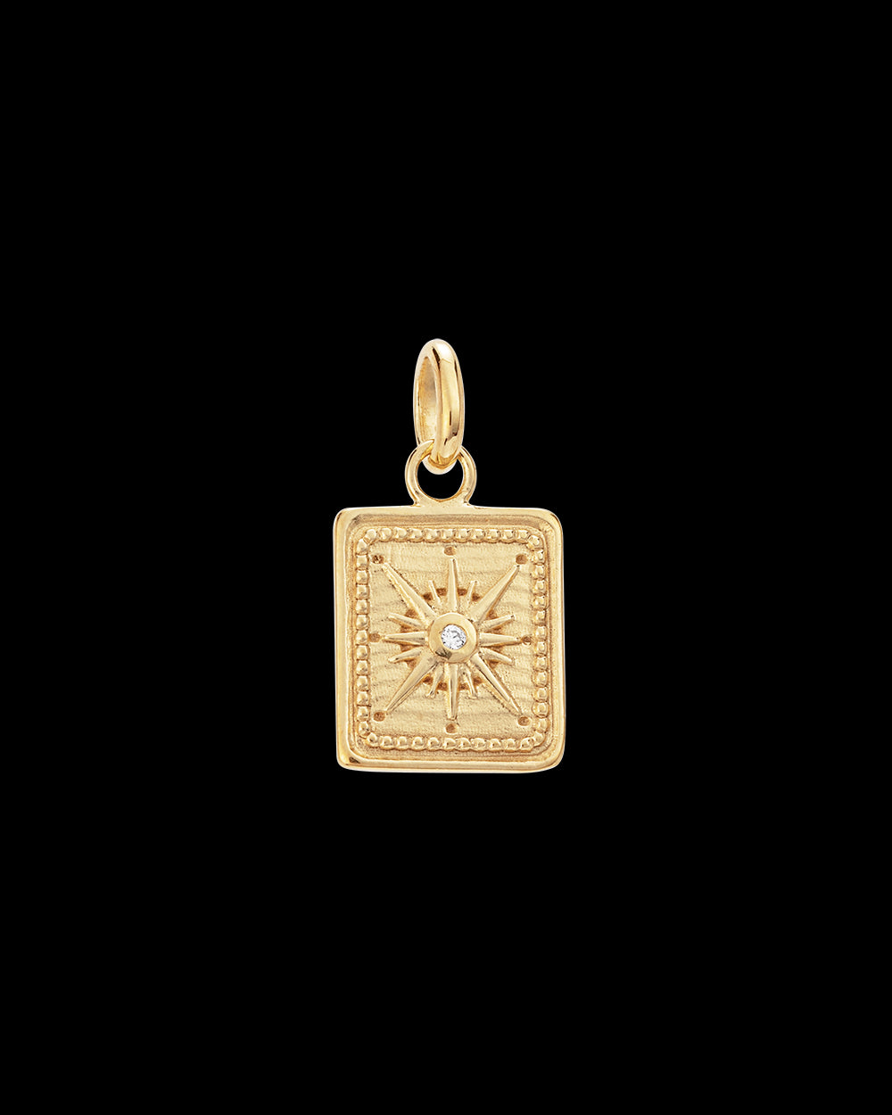 Kirstin Ash 18ct Gold Vermeil Tiny True North Coin