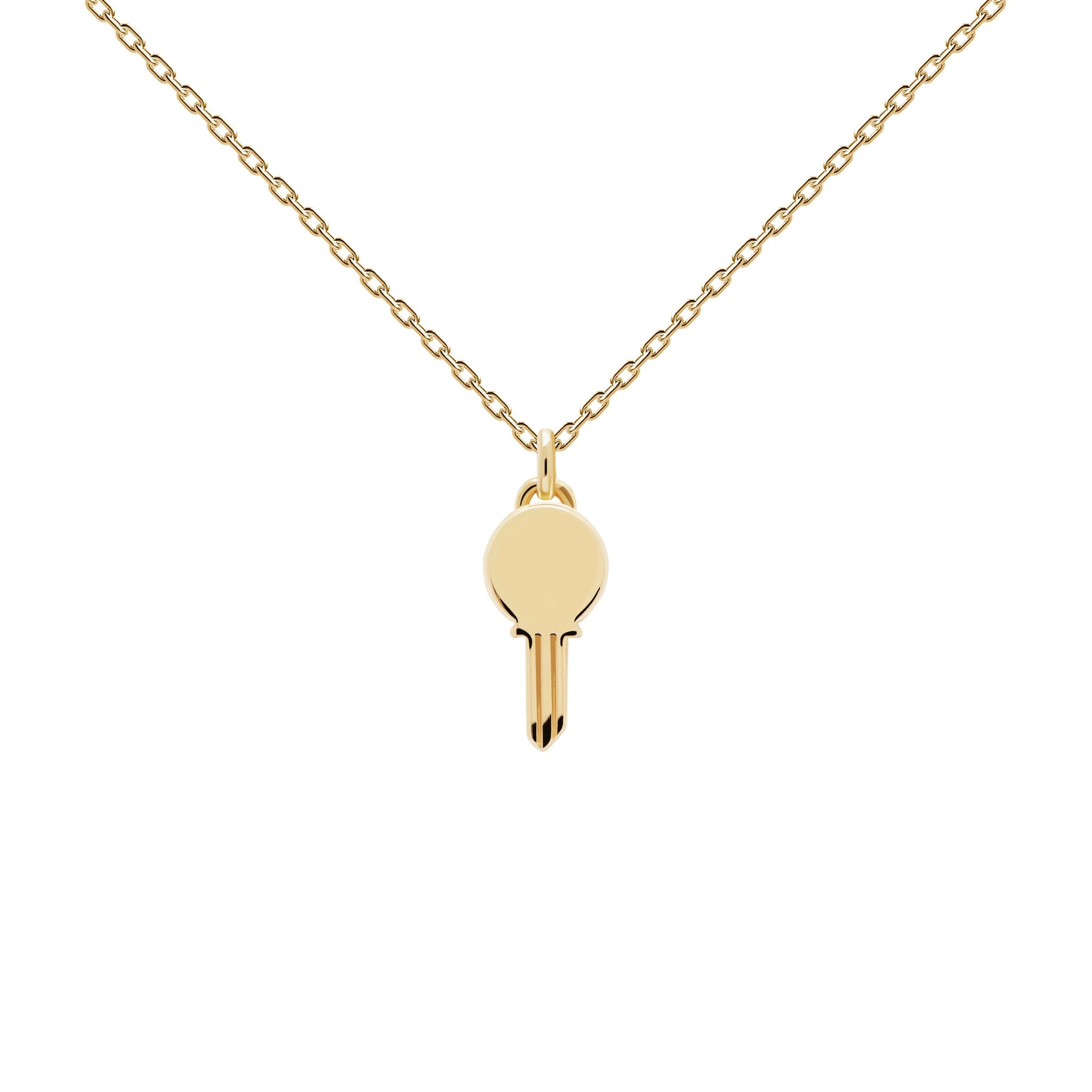 PDPAOLA Engrave Me Eternum Gold Necklace