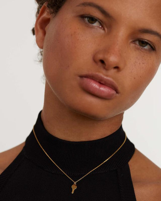 PDPAOLA Engrave Me Eternum Gold Necklace