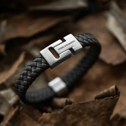 Harrison - Black Silver Medium