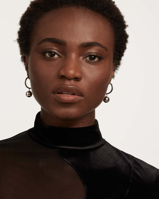 PDPaola Super Future Silver Earrings