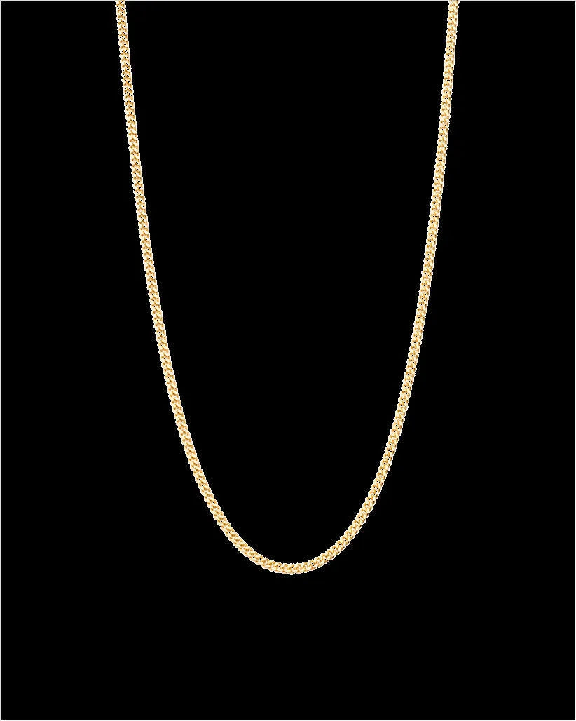Kirstin Ash Sterling Silver Bespoke Curb Chain 18-20