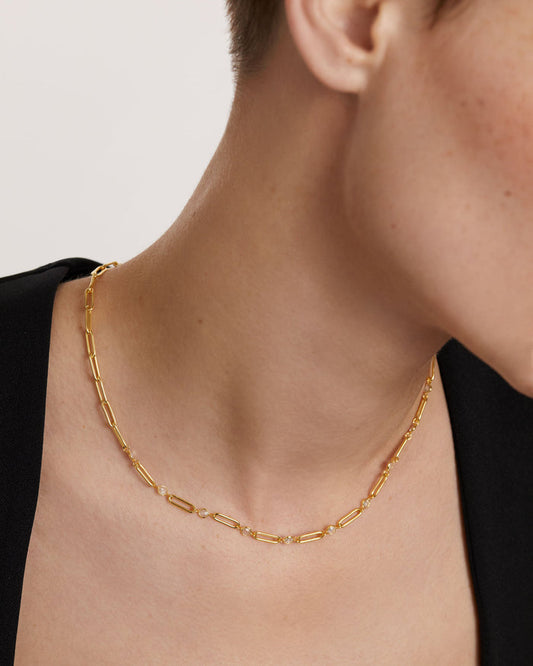 PDPaola Miami Chain Necklace