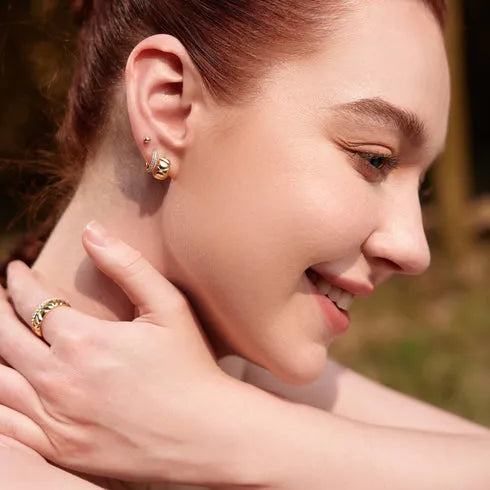 Ania Haie Pavé Huggies