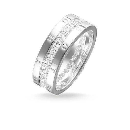 Thomas Sabo Eternity with Cubic Zirconia "Classic White" Ring