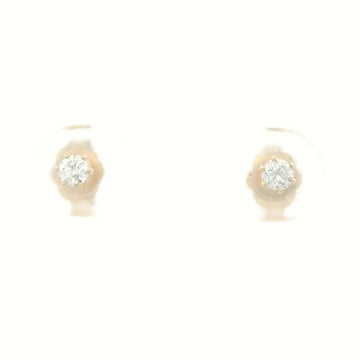9ct Yellow Gold 6 Claw Studs - 2=.15ct RBC GHSI