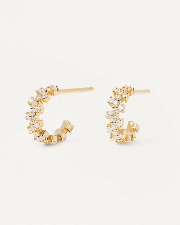 PDPaola Little Crown Earrings