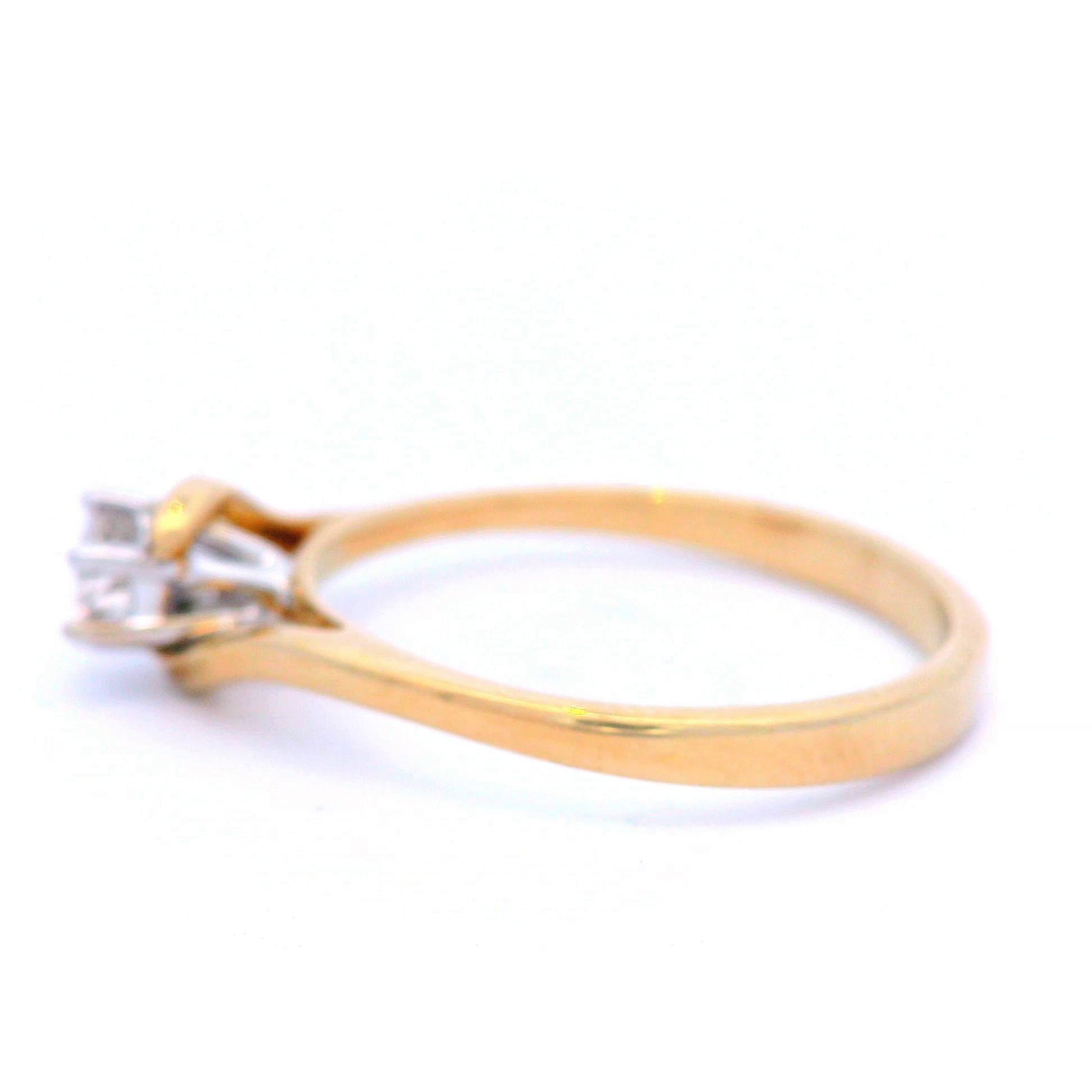 9ct Gold Diamond Engagement Ring