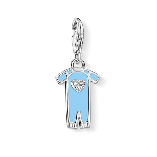Thomas Sabo Charm Club Blue Baby Romper Charm