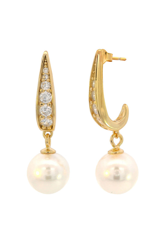 Georgini Adagio Serene Shine Pearl Earrings