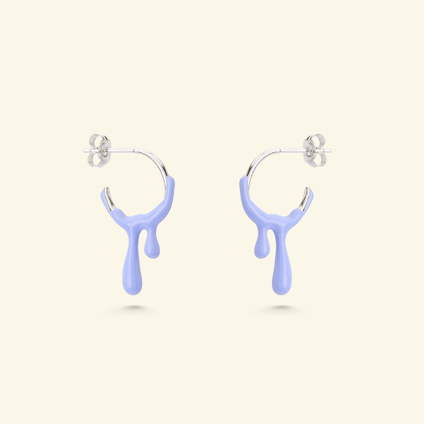 Gelato Silver Earring - Lavender