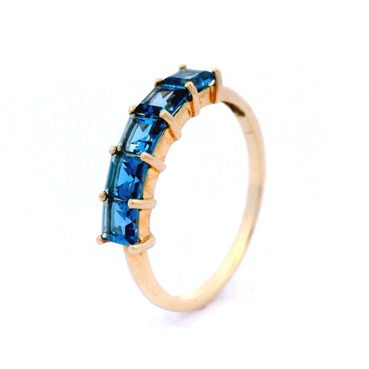 London Blue Topaz Ring