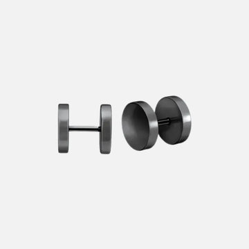 Blaze Stainless Steel Men’s Circle Stud