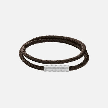 Calvin Klein Jewellery Black Leather Men's Leather Bracelet