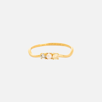 Kirstin Ash Opal Ring Gold Vermeil