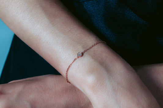 Georgini Rose Gold Dotti Bracelet