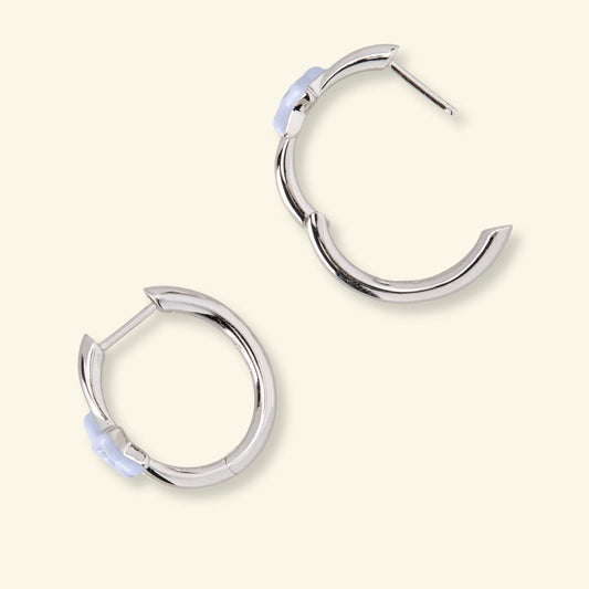 Cometa Star Hoop Earring