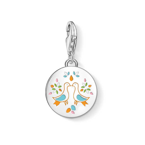 Thomas Sabo Charm Club Floral Doves Charm
