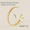 Classic Gold Cuff Bracelet – Timeless Polished Design for Elegant Style - Begum