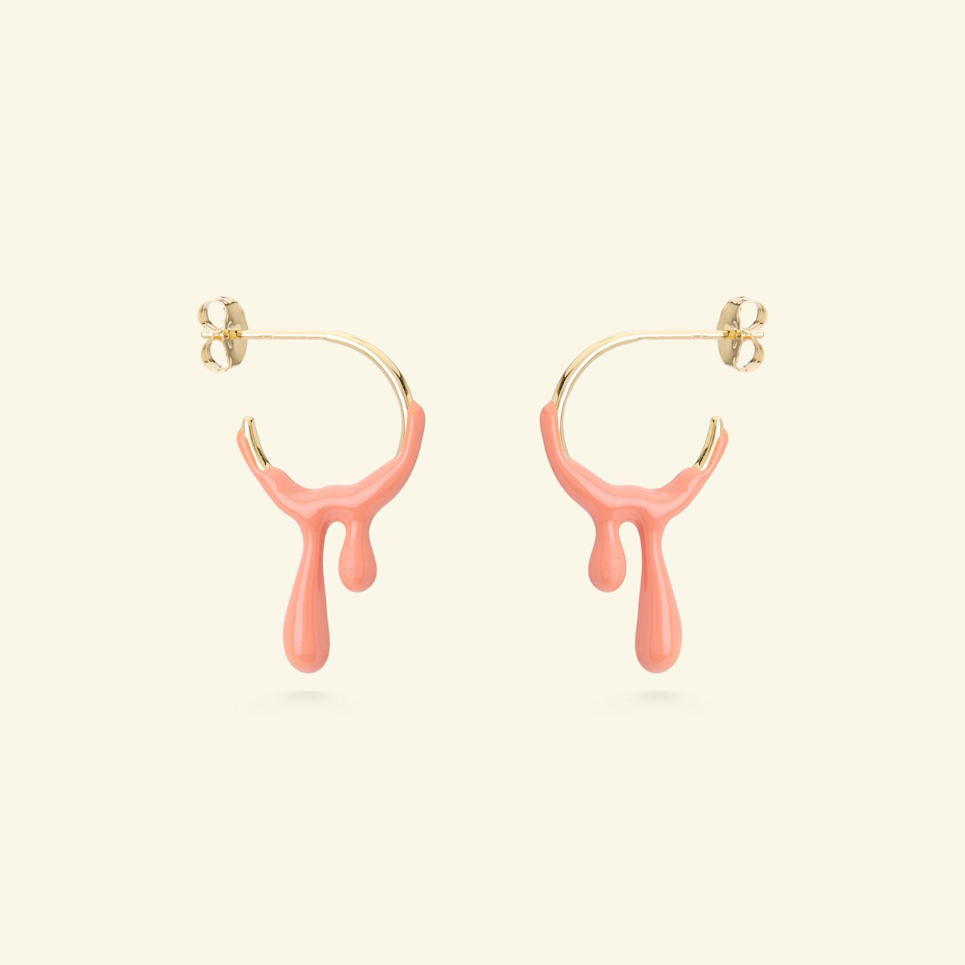 Gelato Gold Earring - Tangerine