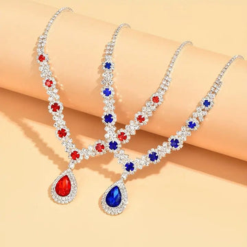 Synthetic Gems Jewellery Set - Begum