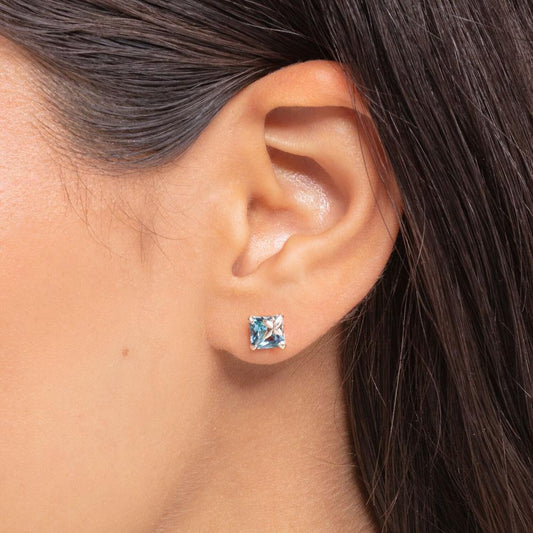 Thomas Sabo Blue Stone Ear Studs