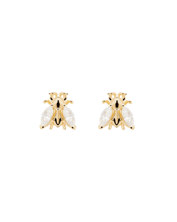 PDPAOLA Zaza Buzz Gold Earrings