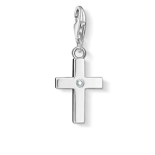 Thomas Sabo Charm Club with Cubic Zirconia Cross Charm