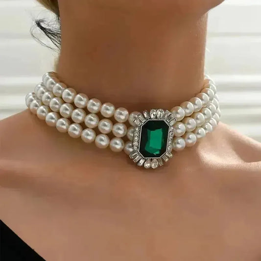 Necklace and Earrings Set - Begum
