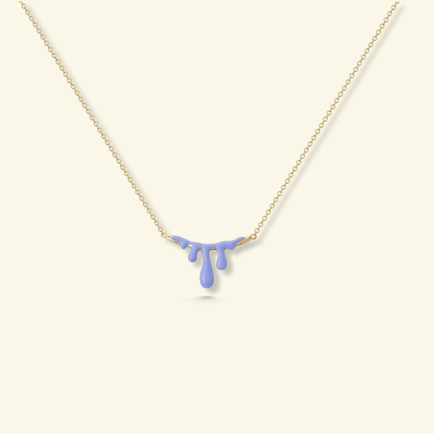 Gelato Gold Necklace - Lavender